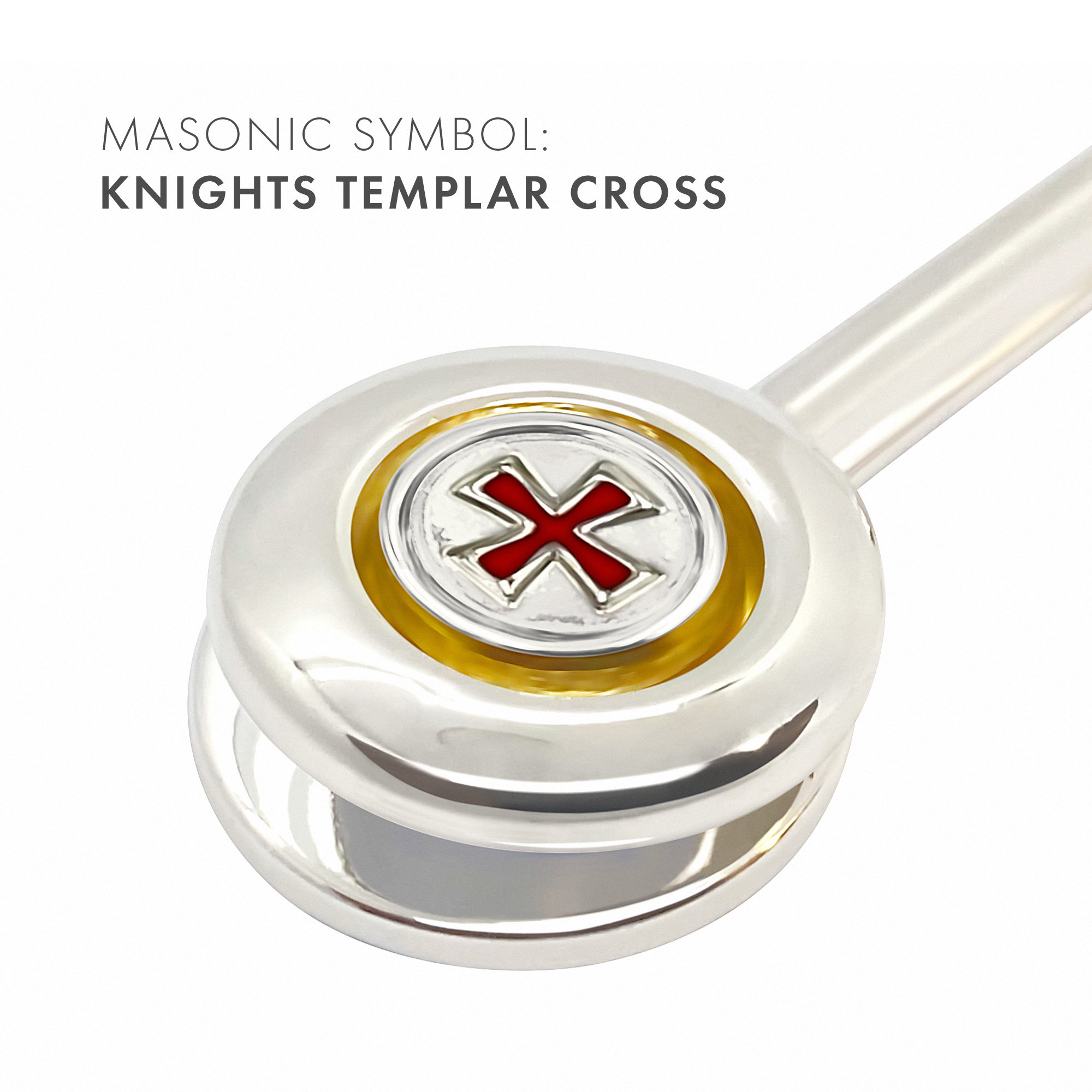 Freemasons Knight Templar Napkin Holder / Hook