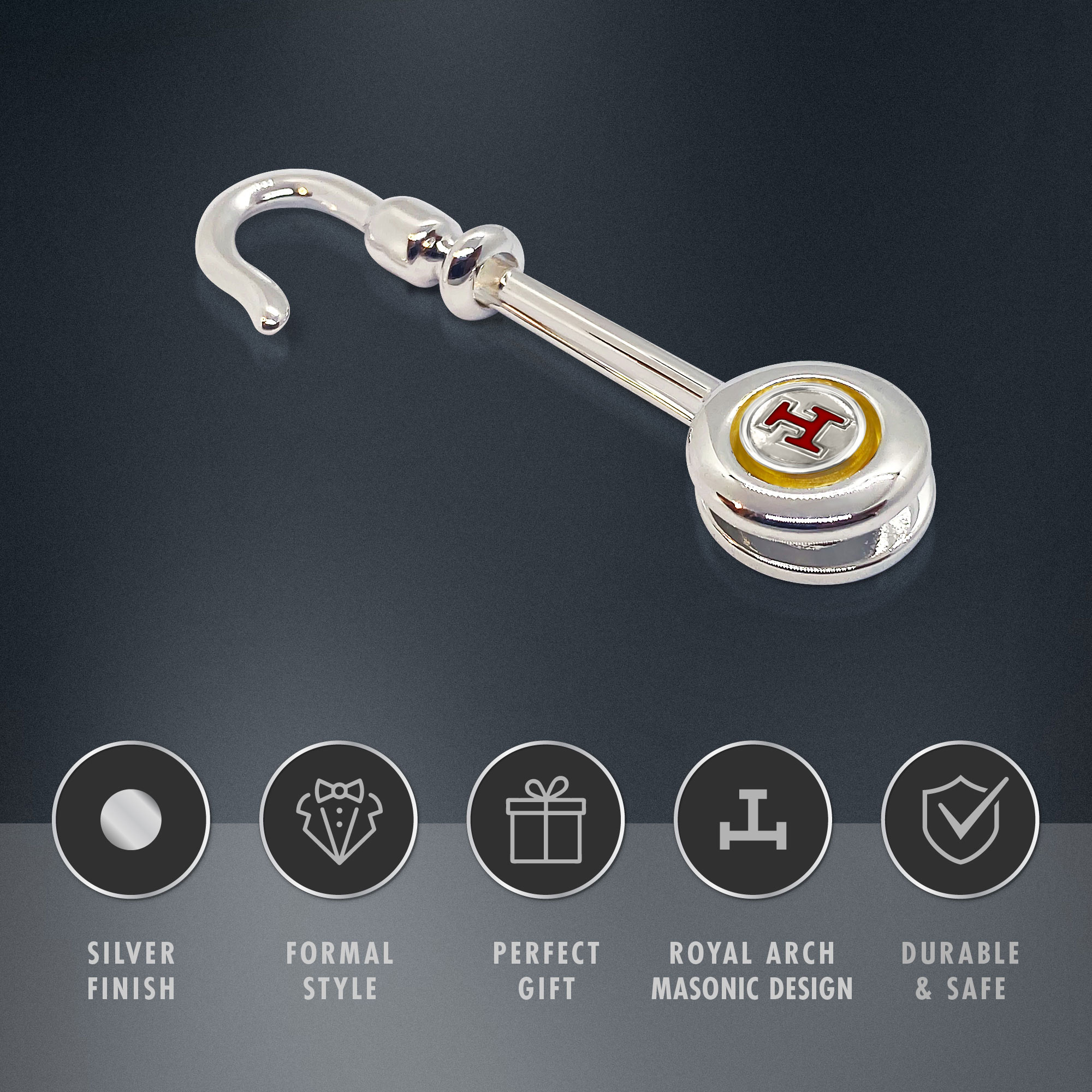 Freemasons Royal Arch Chapter Napkin Holder / Hook
