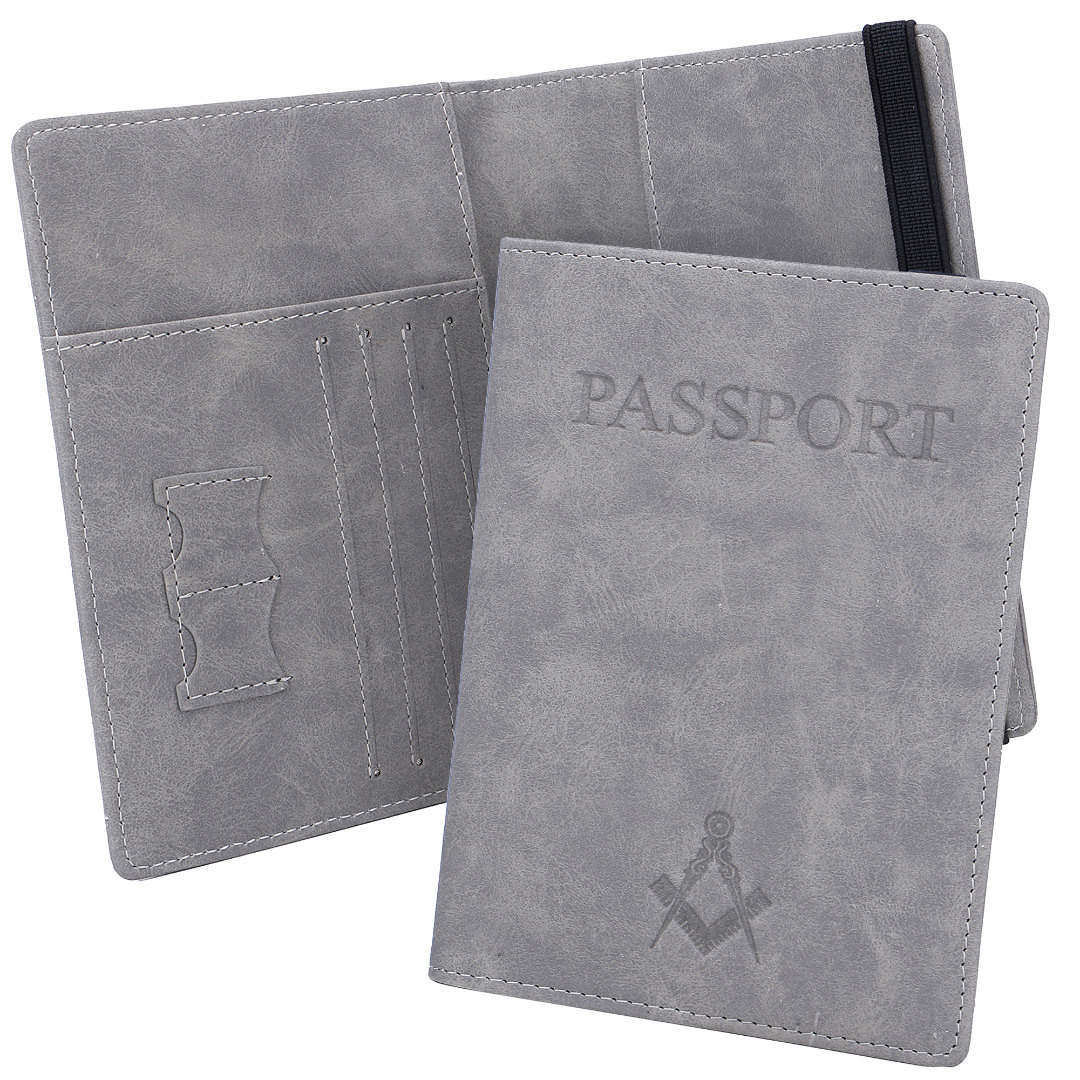 Freemasons Travel Passport Holder Wallet