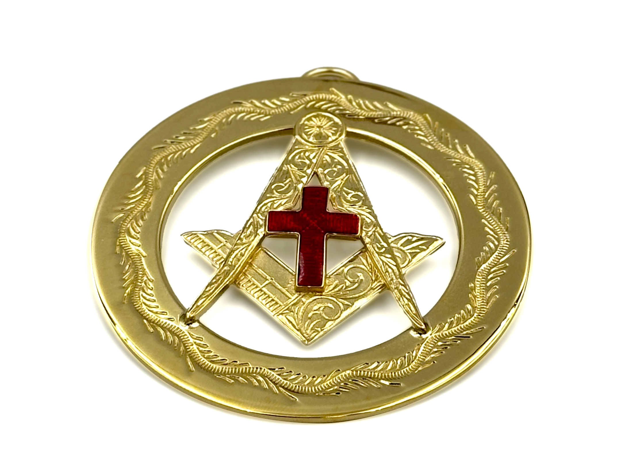 Irish Royal Black Preceptory Past Master Collar Jewel