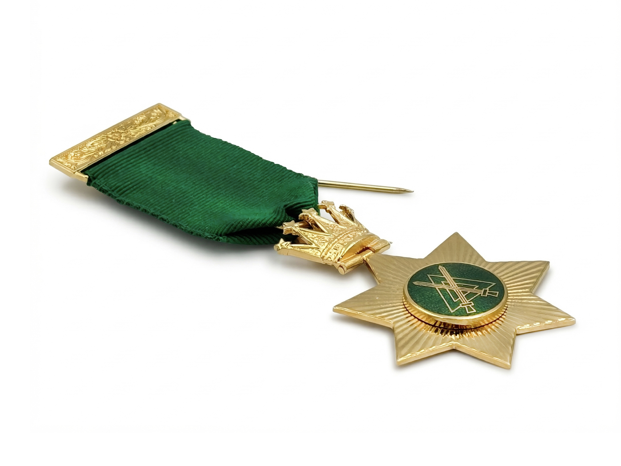 Large Council of Knights Past Chiefs Breast Jewel