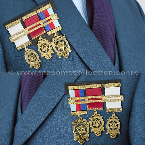 Masonic Jewel Holder & Jewel Pad