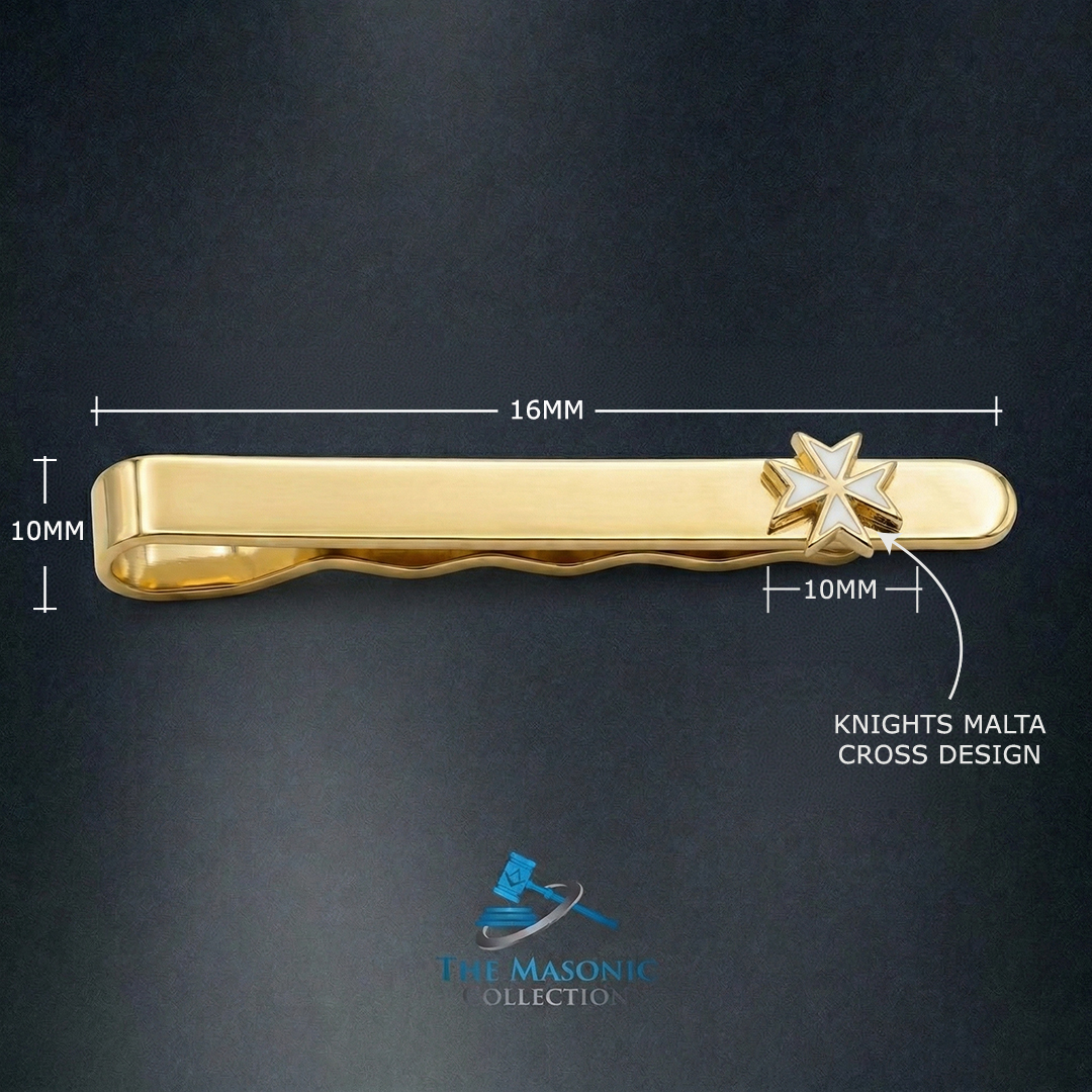 Knights of Malta Tie Slide