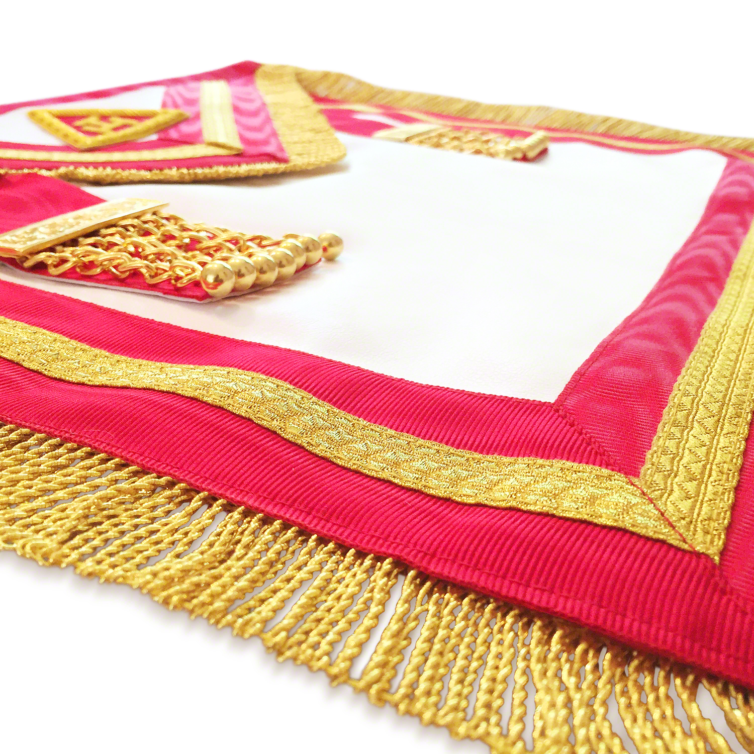 RA Irish Chapter Past Kings Apron with Fringe