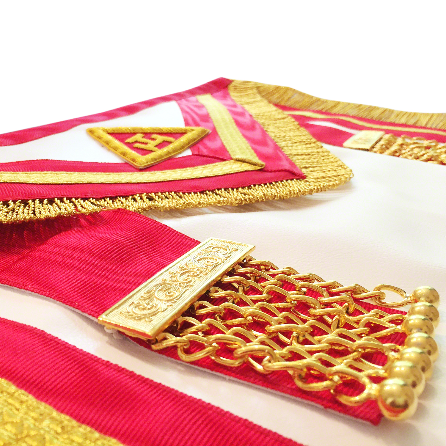 RA Irish Chapter Past Kings Apron with Fringe