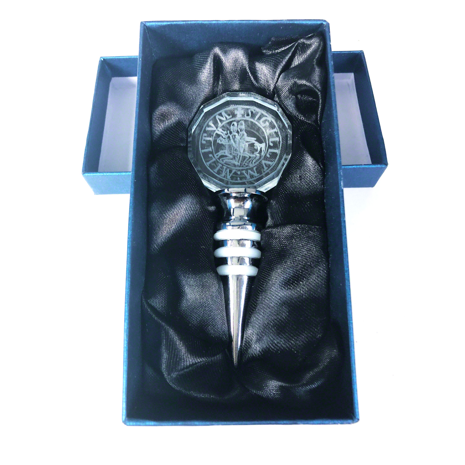 Knight Templar Seal Wine Stopper Gift