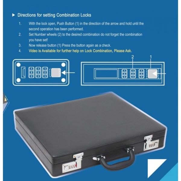 Luxury Freemason's Classic Layflat Grand Briefcase