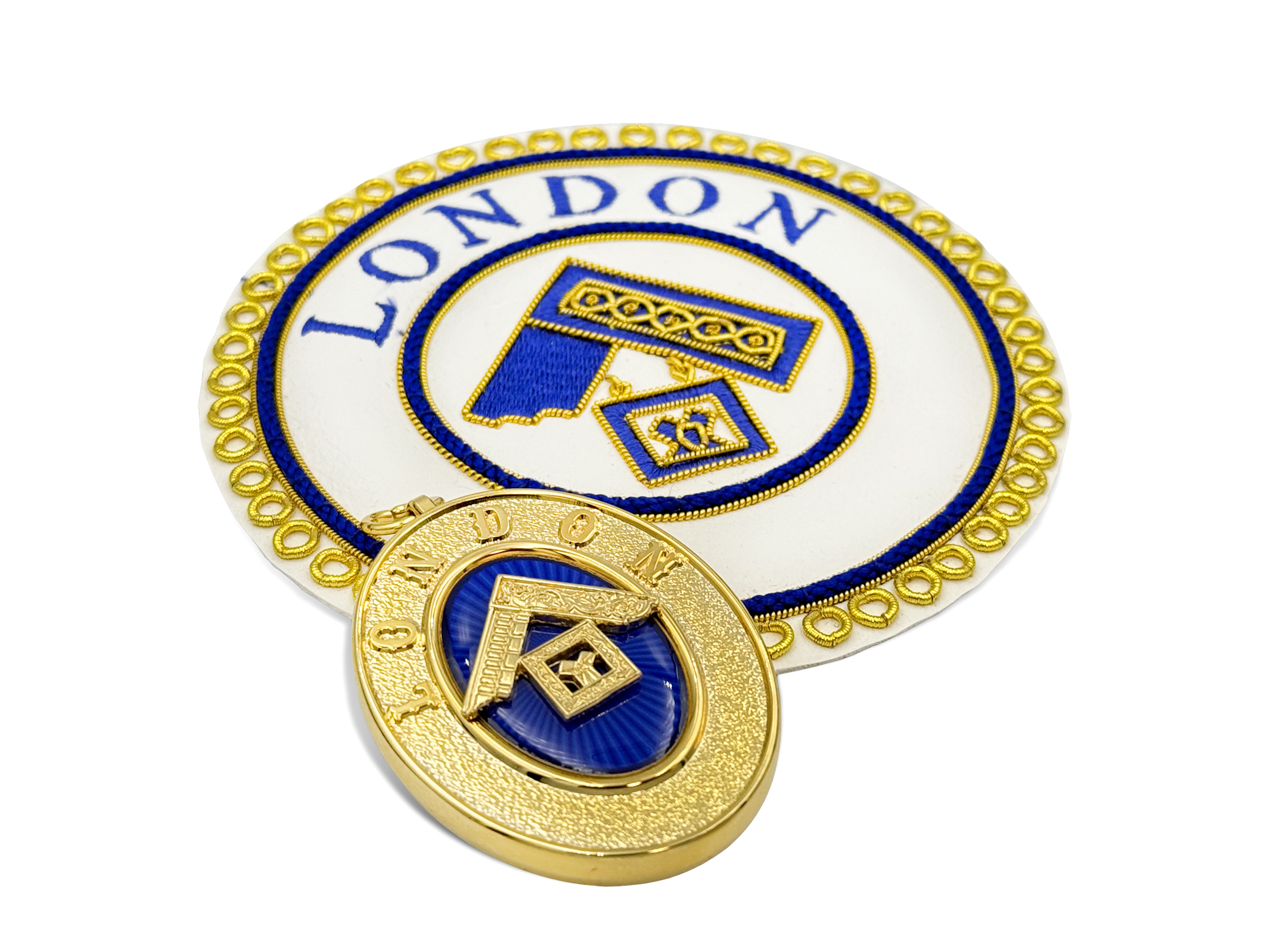London Grand Rank Undress Apron Badge & Collar Jewel