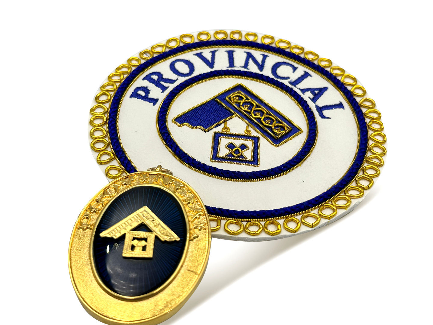 Ladies Craft Provincial Undress Apron Badge & Collar Jewel