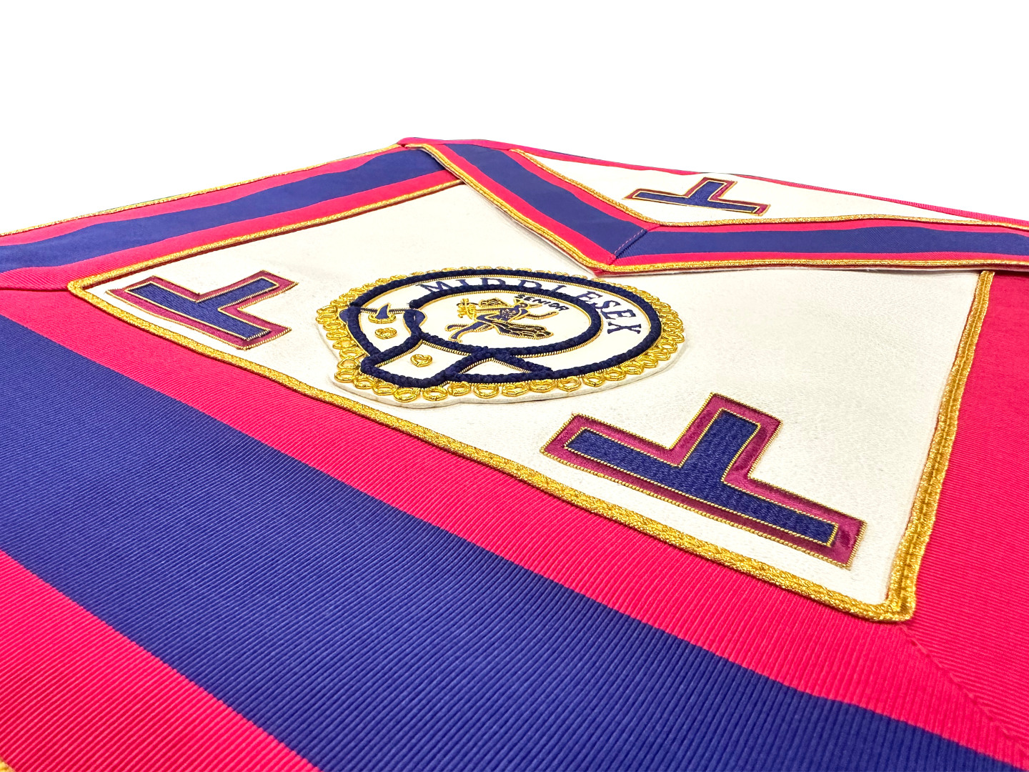 Mark Provincial Undress Apron Badge Attached on Lambskin Apron