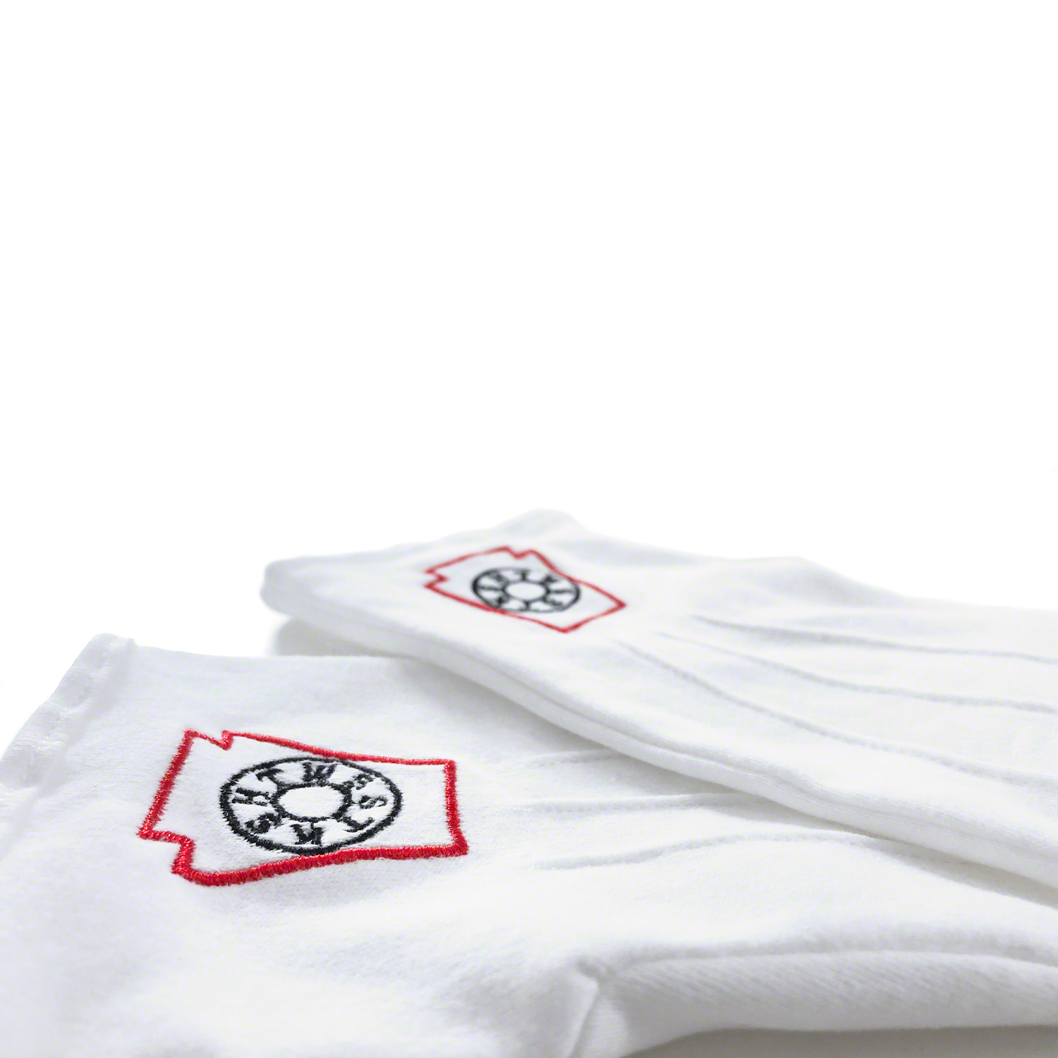 Mark Degree White 100% Cotton Gloves