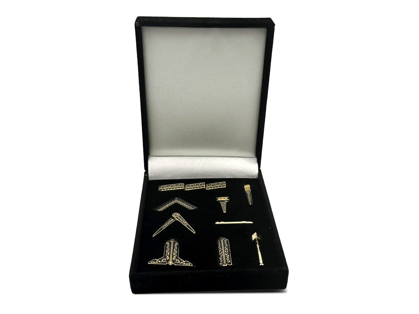 Masonic Freemasons Working Tools Set Miniature Gift Box size