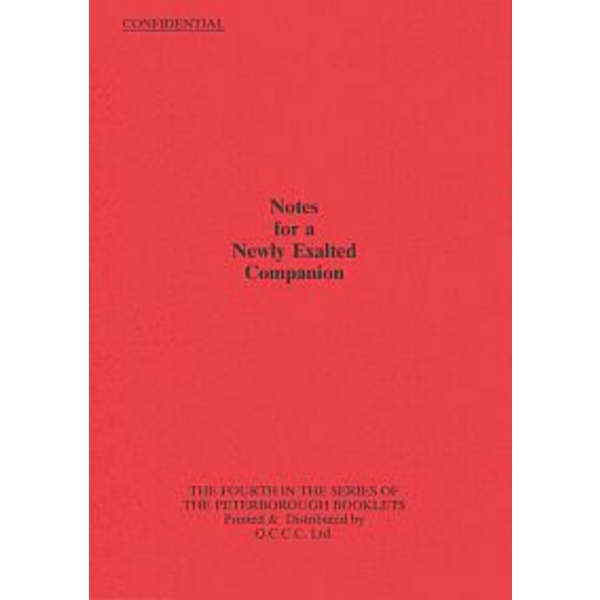 Notes for a Newly Exalted Companion