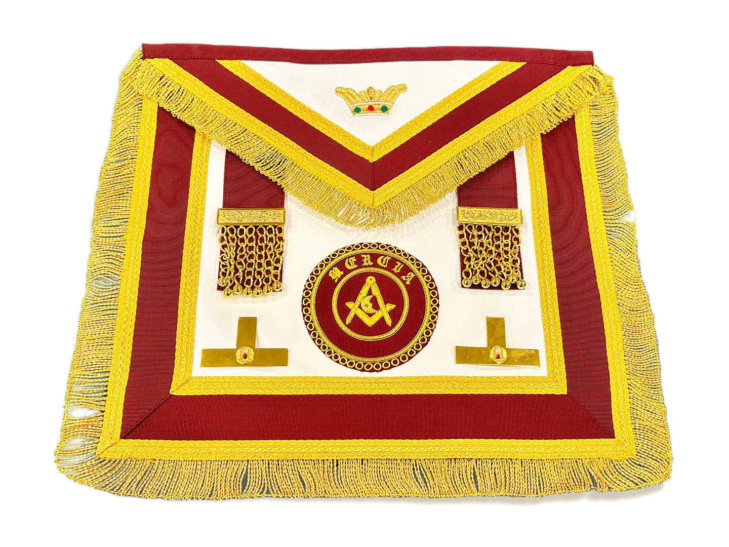Order of Athelstan Provincial Apron Badge on Apron