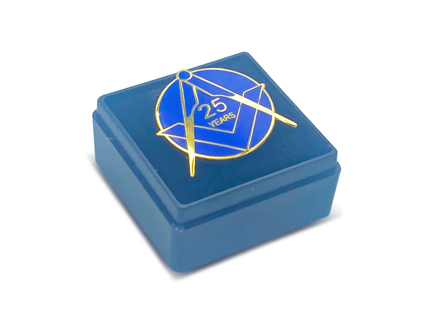 Masonic Craft 25, 40, 50, 60 Years Anniversary Lapel Pin