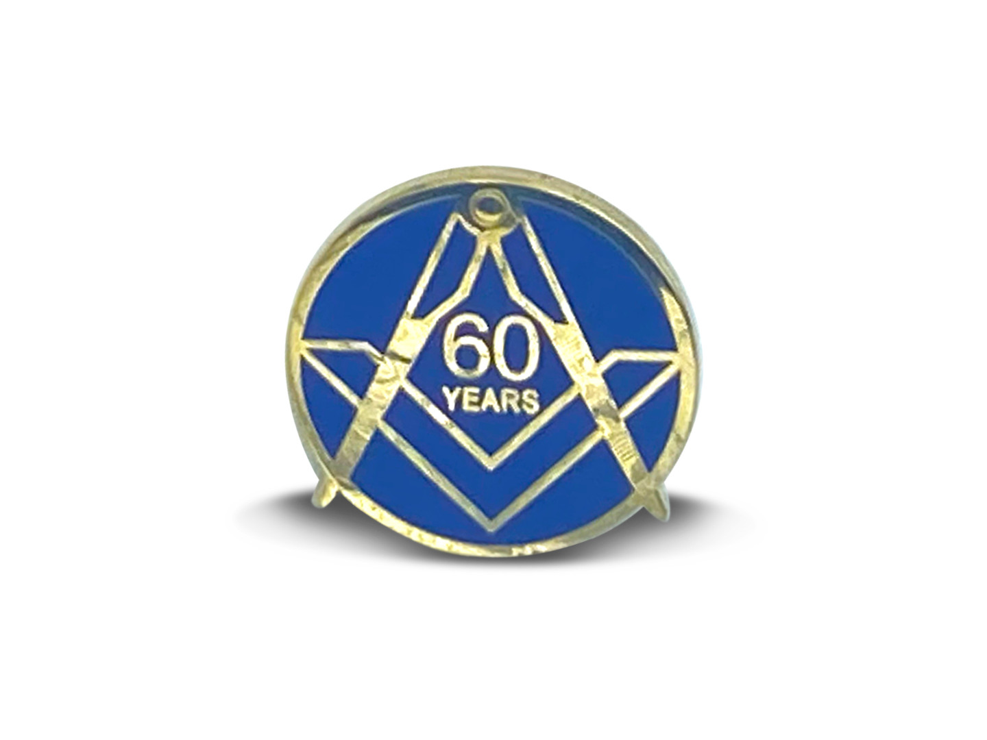 Masonic Craft 25, 40, 50, 60 Years Anniversary Lapel Pin