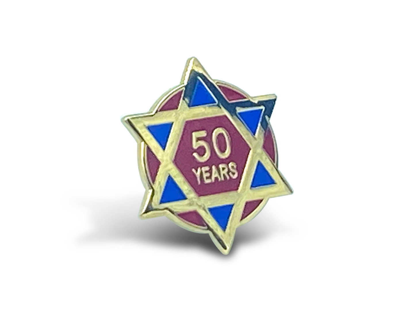 Royal Arch Chapter 25, 40 & 50 Years Anniversary Lapel Pin