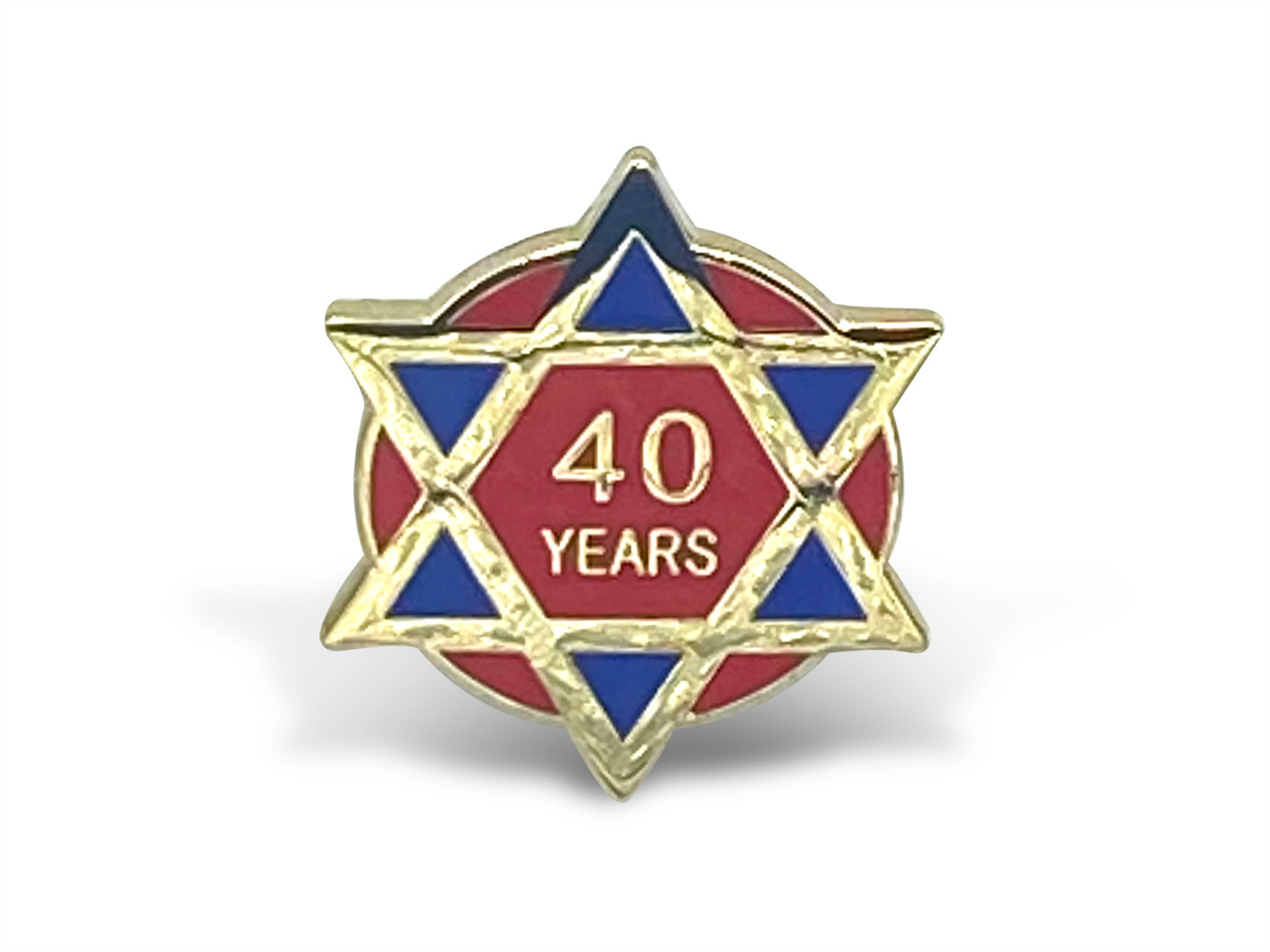 Royal Arch Chapter 25, 40 & 50 Years Anniversary Lapel Pin