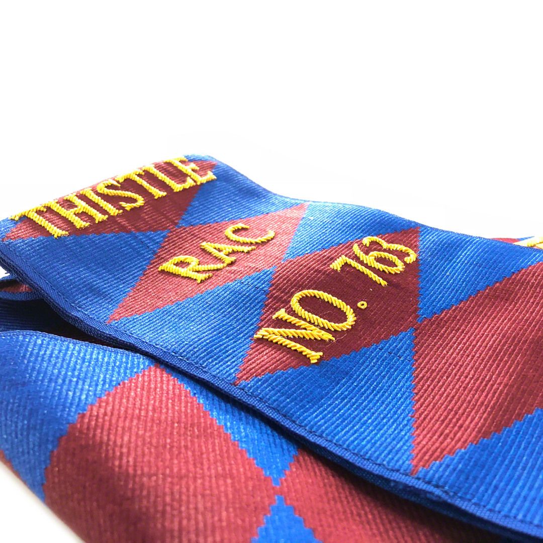 Personalised Scottish Royal Arch Principals Sash
