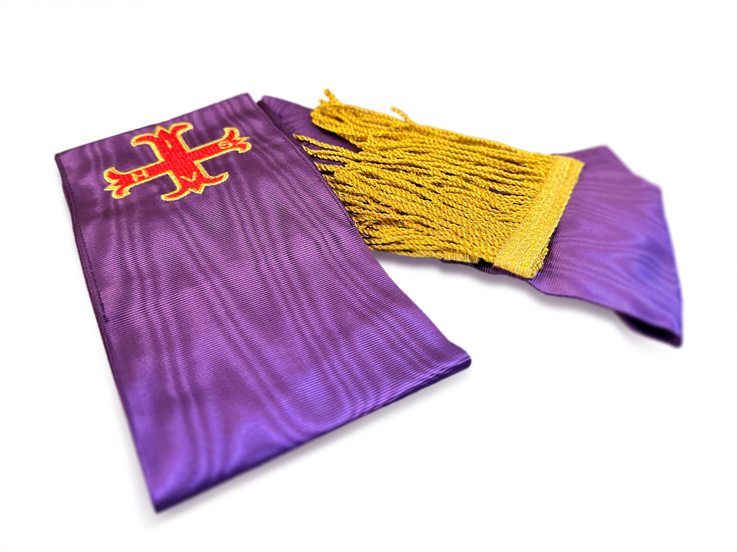 Red Cross of Constantine Companions Sash (with Cross)