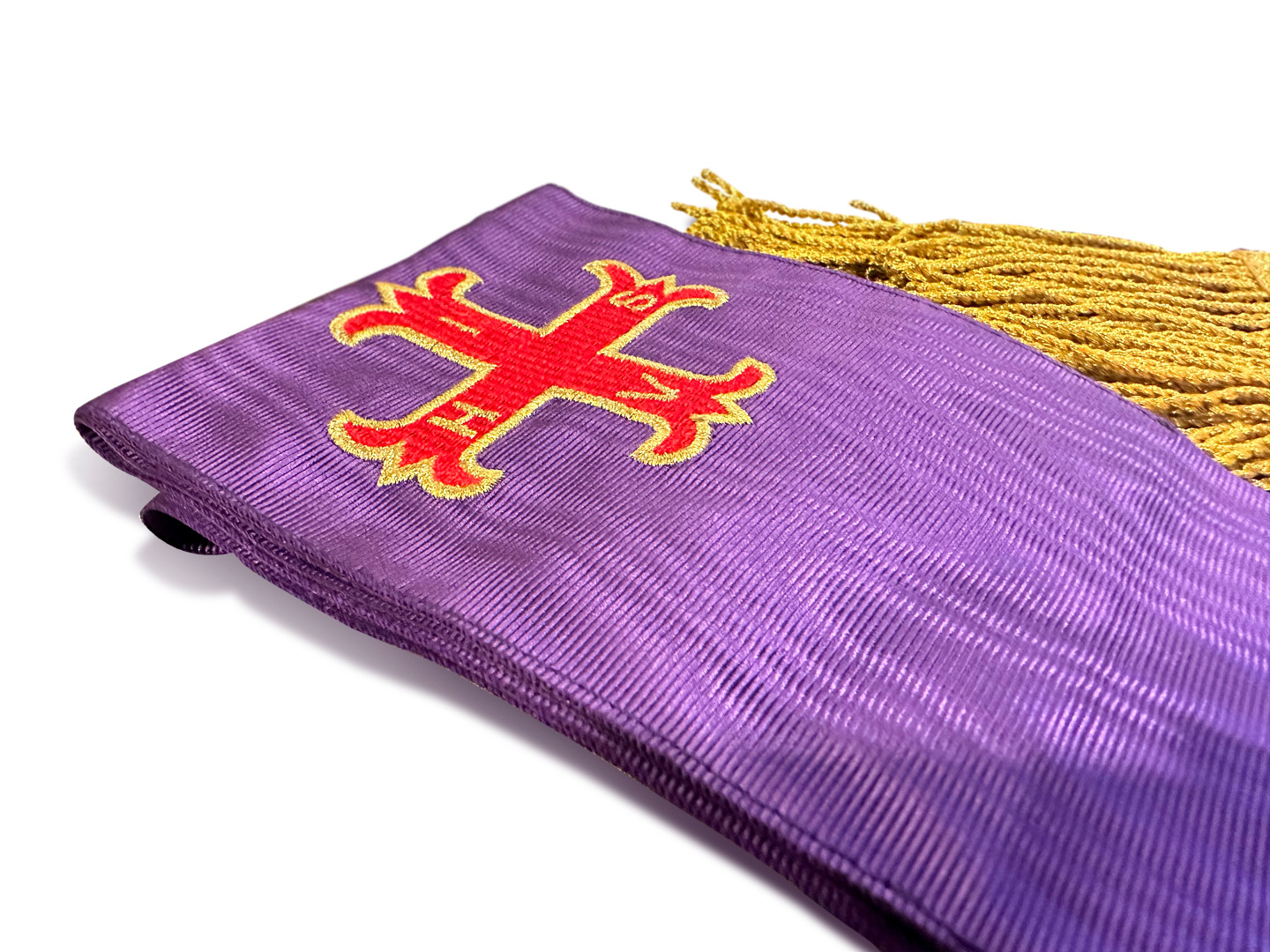 Red Cross of Constantine Companions Sash (with Cross)