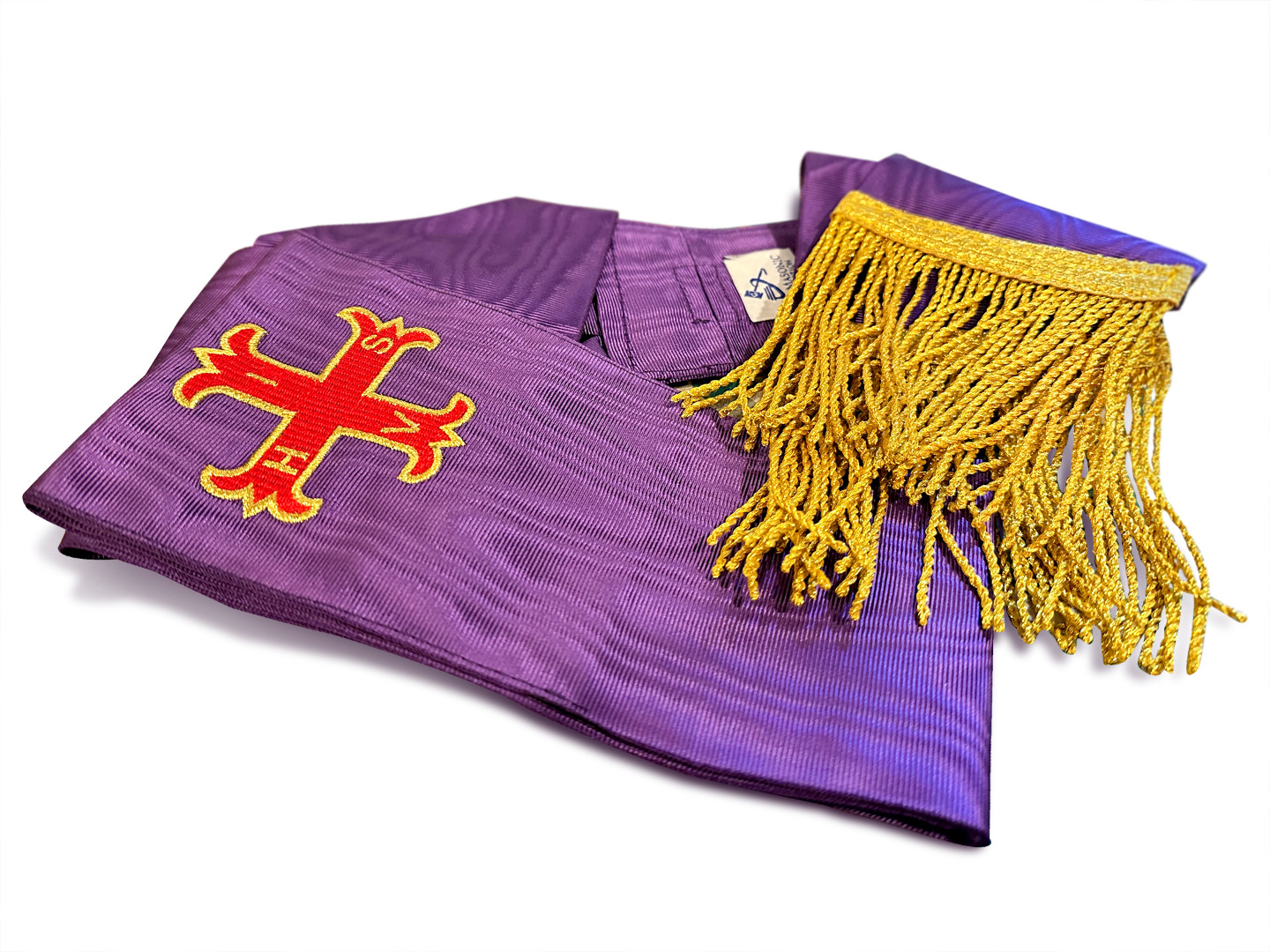 Red Cross of Constantine Companions Sash (with Cross)