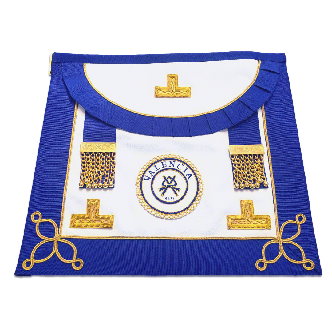 Spanish Craft Undress Apron Badge on Lambskin Apron