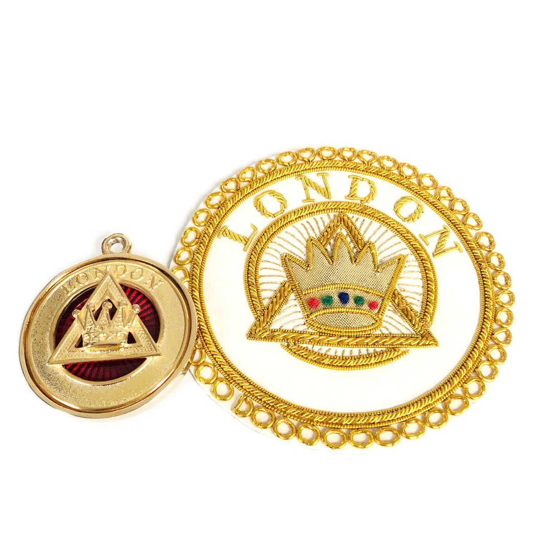 RA Chapter London Apron Badge & Collar Jewel