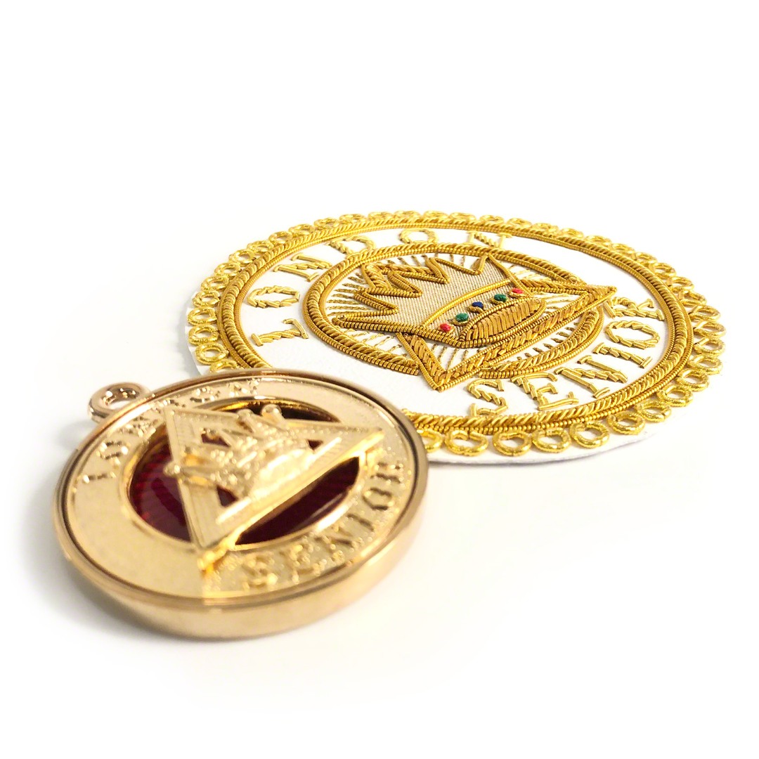 RA Chapter Senior London Apron Badge & Collar Jewel