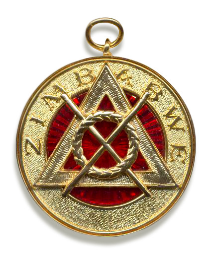 Royal Arch District Past Rank Collarette Jewel