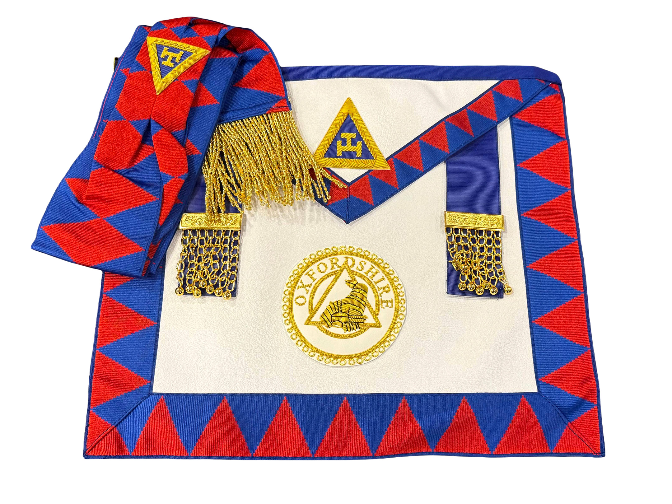 Royal Arch Provincial Apron with Badge & Sash