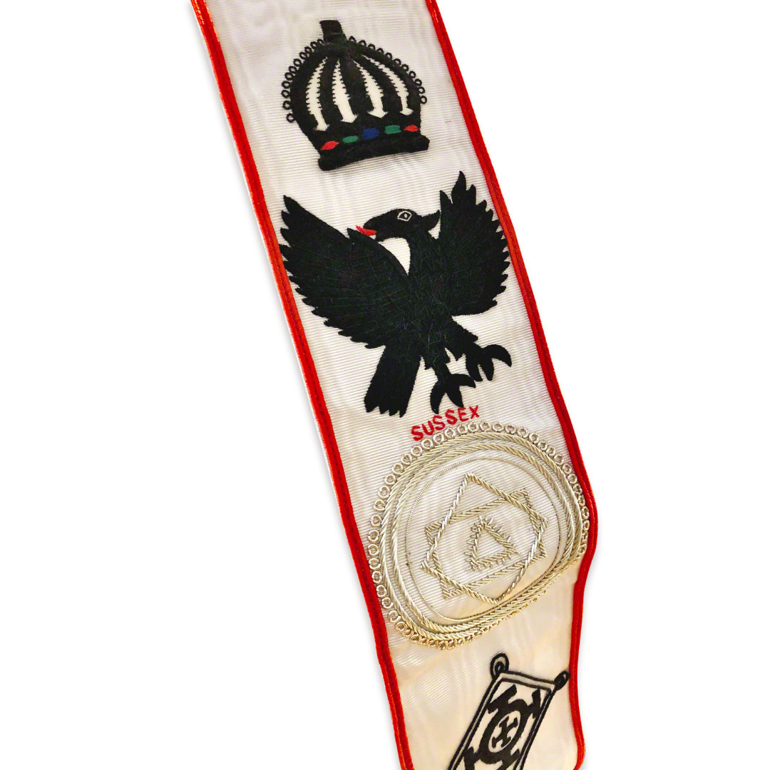 Red Cross of Constantine Commander Divisional Sash