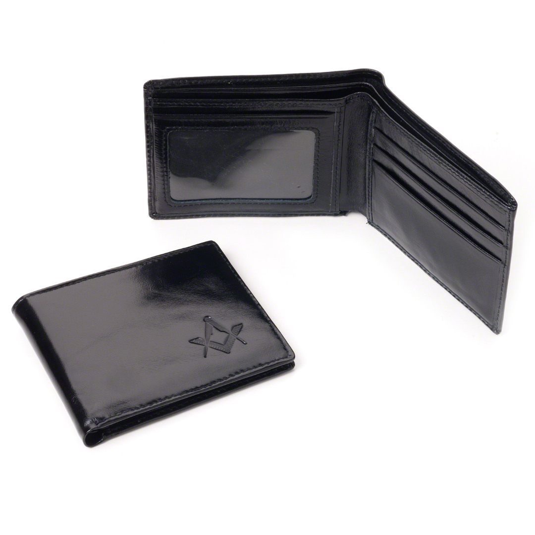 Masonic High Quality Real Soft Leather Wallet