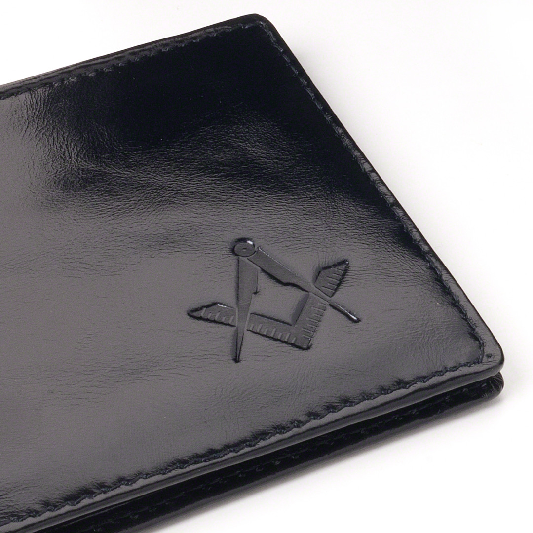 Masonic High Quality Real Soft Leather Wallet