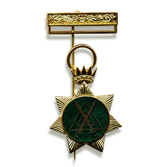 Scottish Red Cross Knight Members Breast Jewel