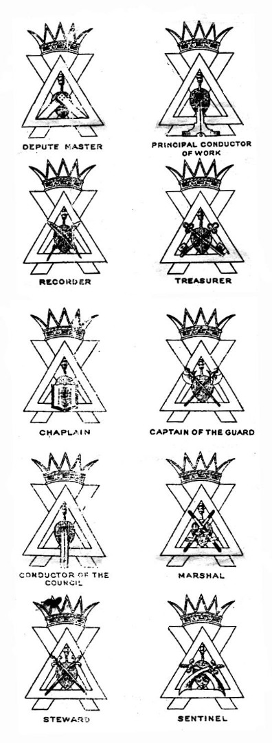 Scottish R.S.M. Officers Collar Jewel