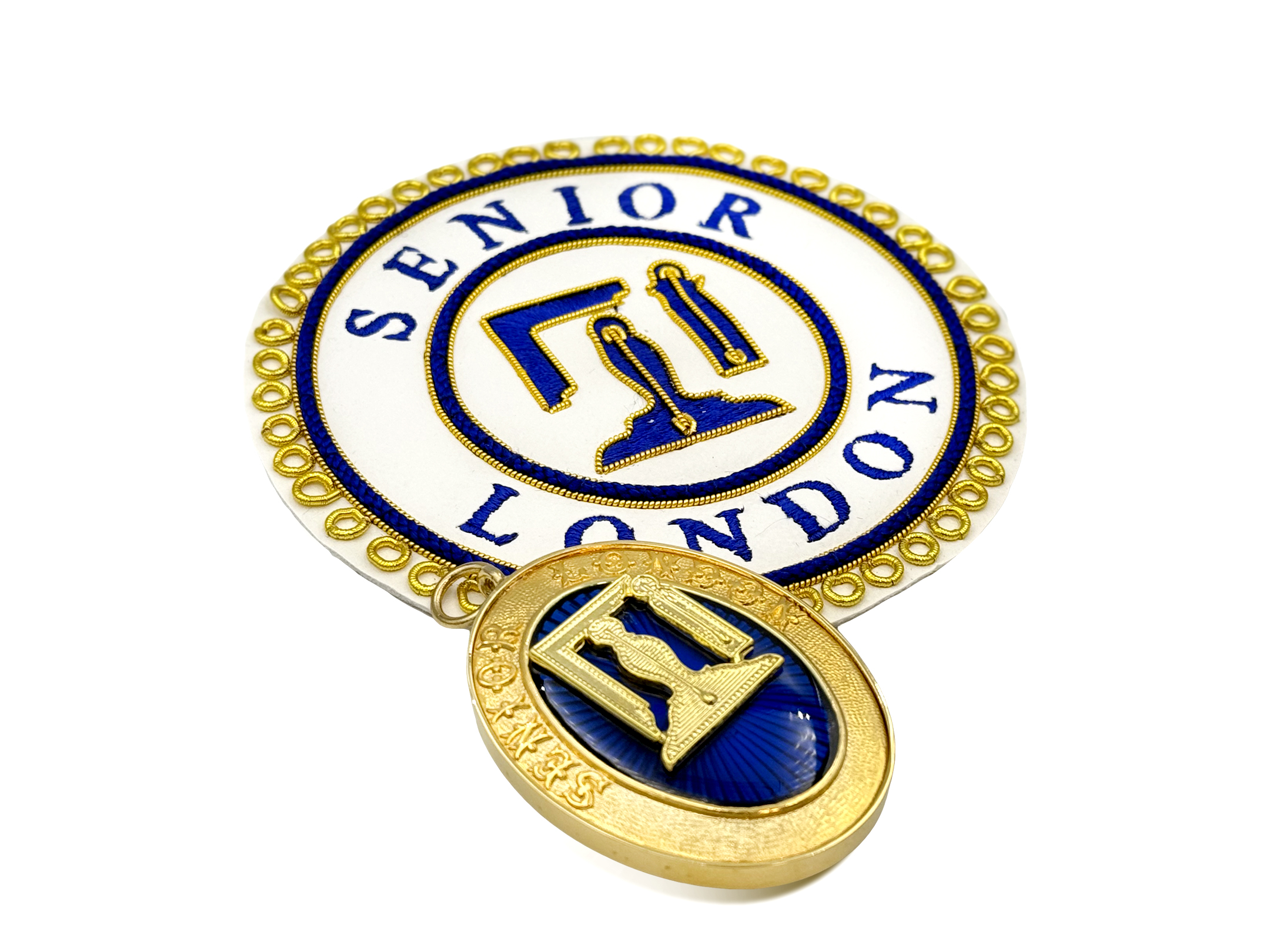 Senior London Grand Rank Undress Apron Badge & Collar Jewel