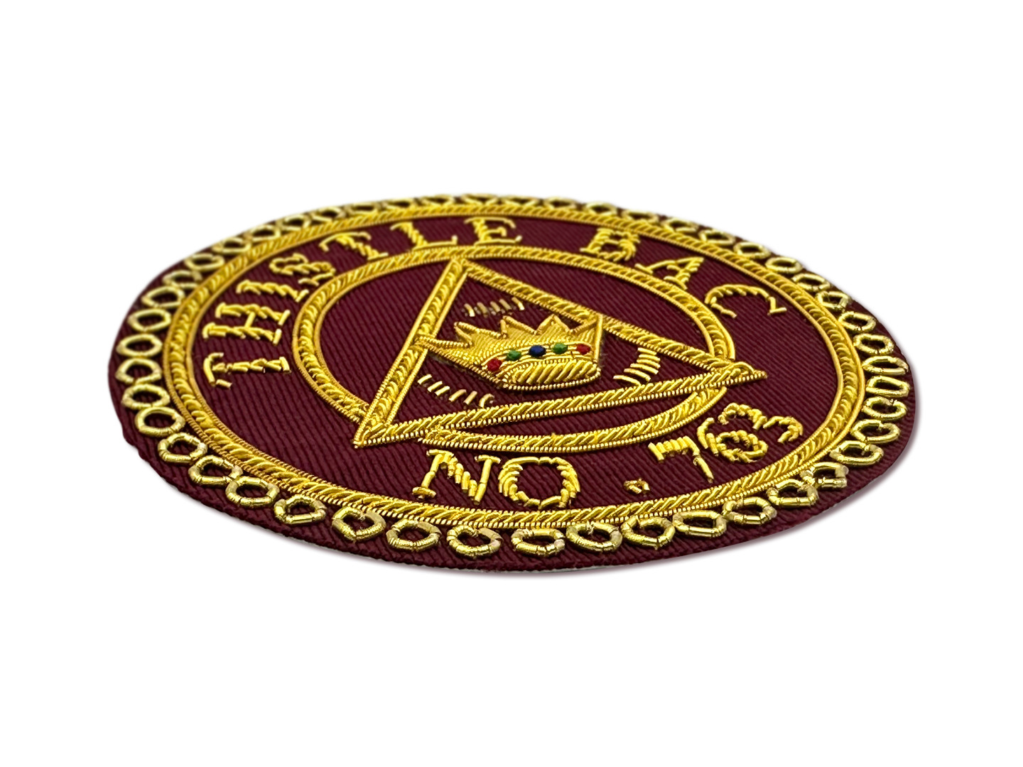 Scottish Royal Arch Past Z (PZ) Apron Badge