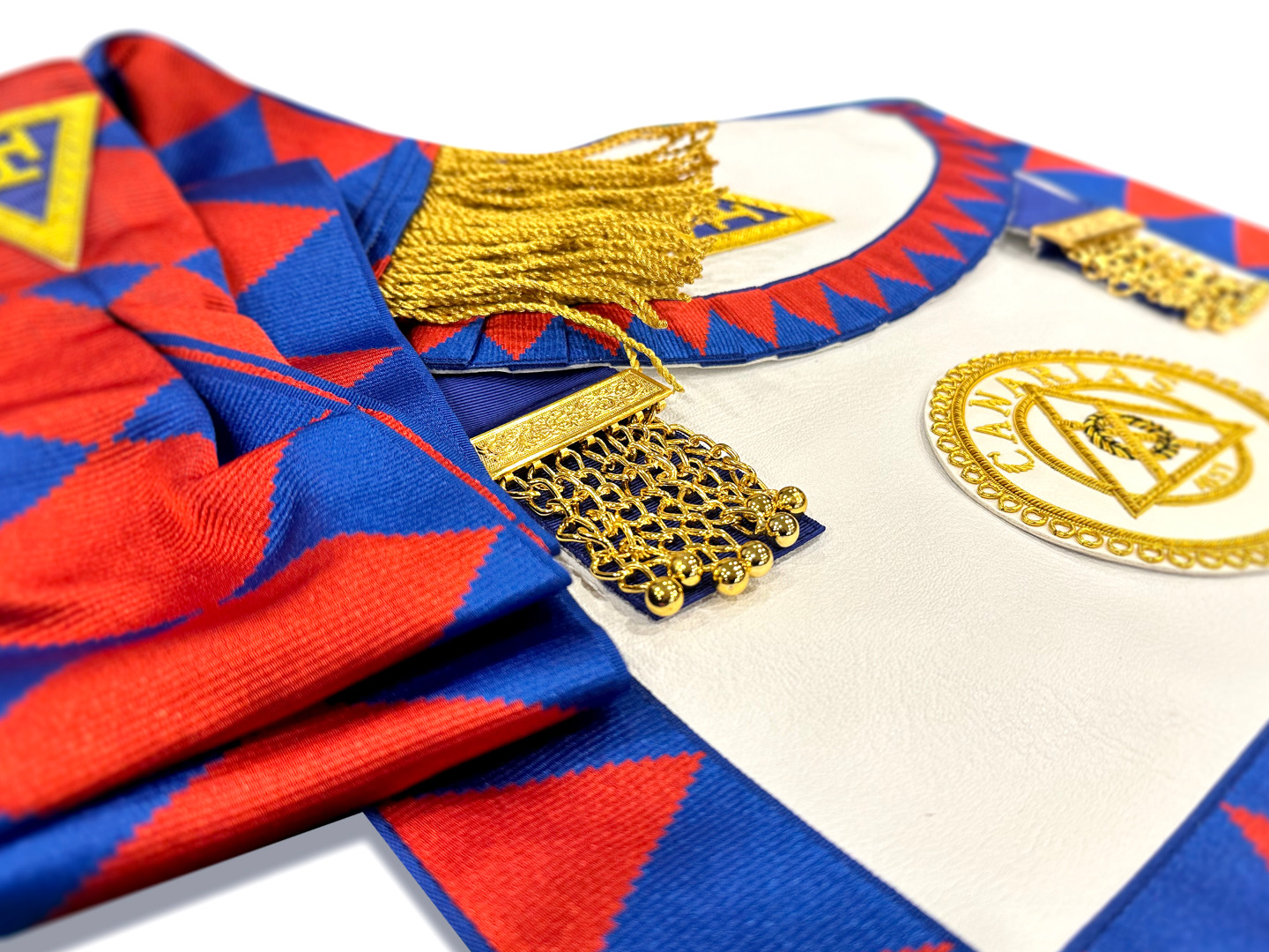Spanish Royal Arch District Apron with Badge & Sash