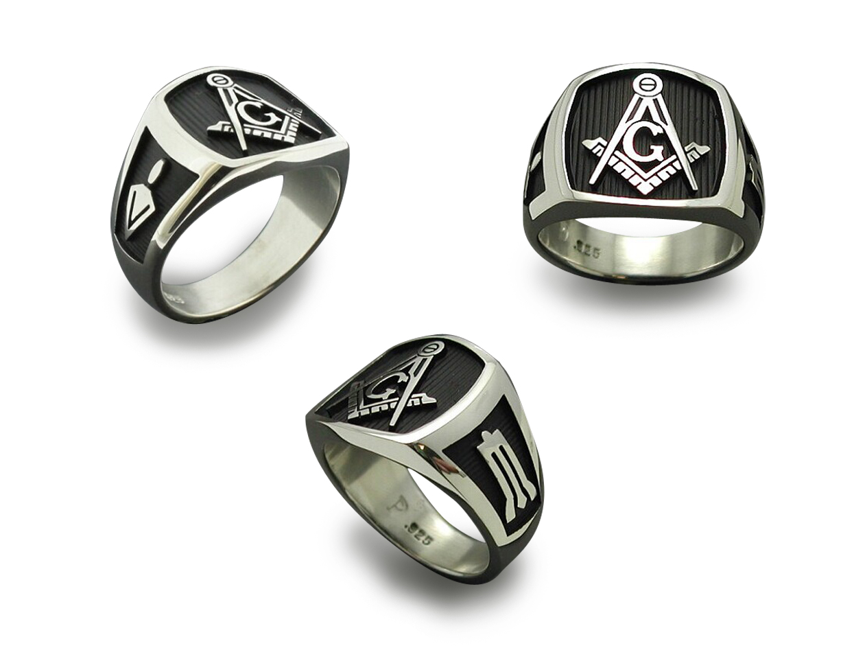 Masonic Masons Signet Ring