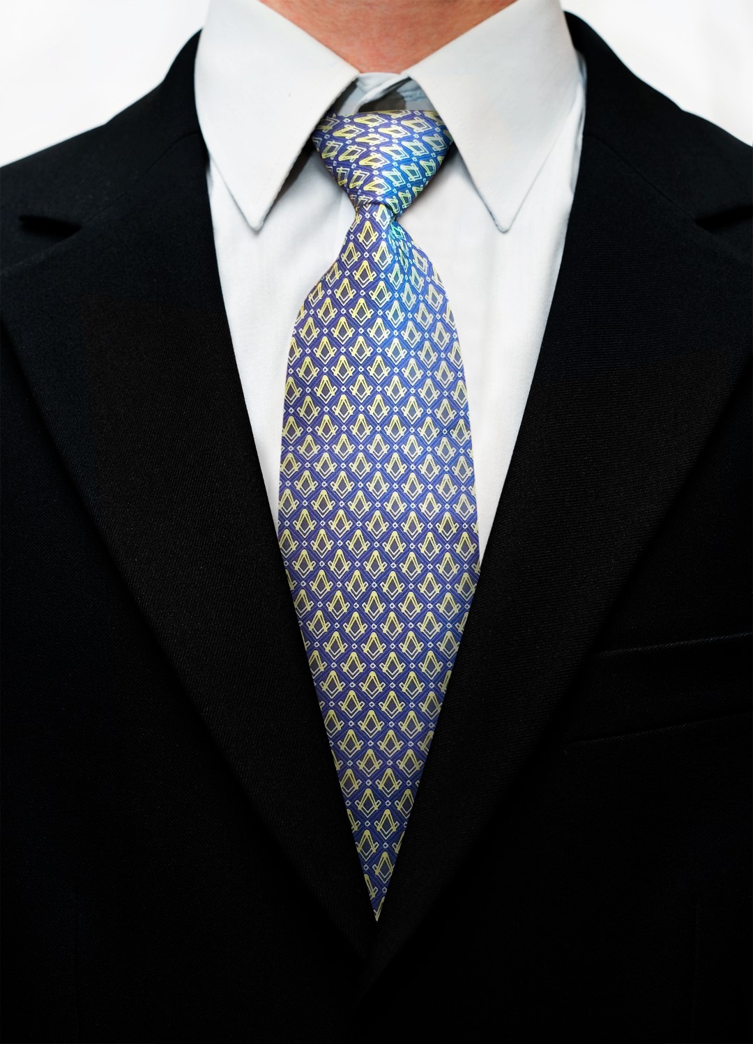 Freemasons Masonic Craft 100% Silk Neck Tie