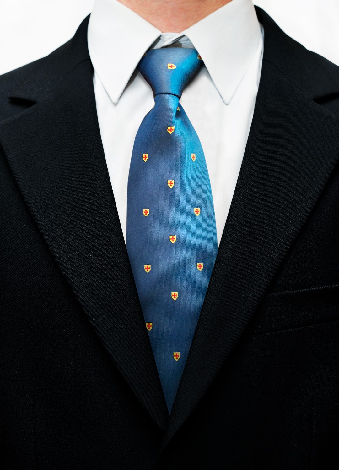 Knights Templar Tie & Matching Cufflinks