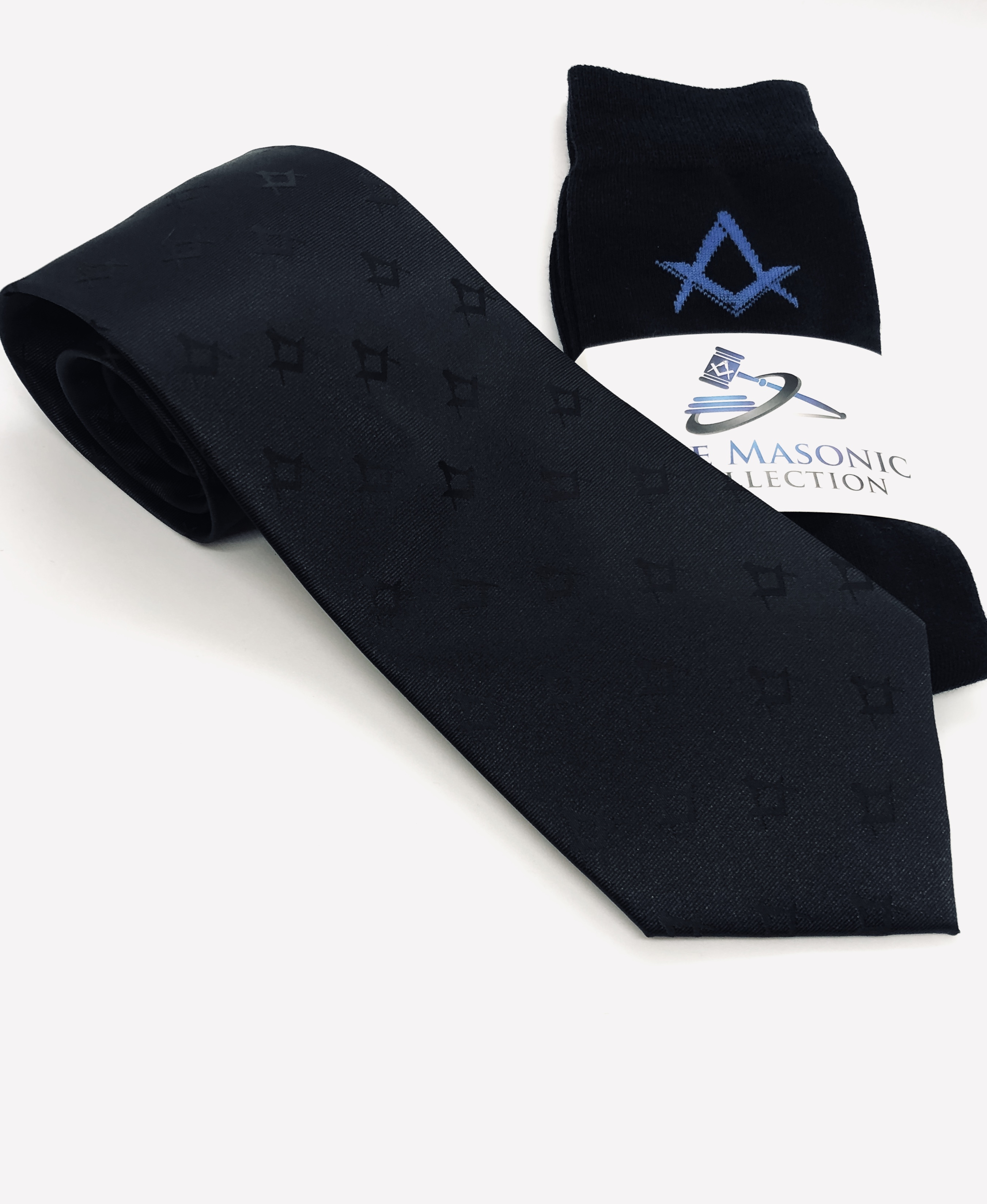 Men's Freemasons Masonic Socks & Tie