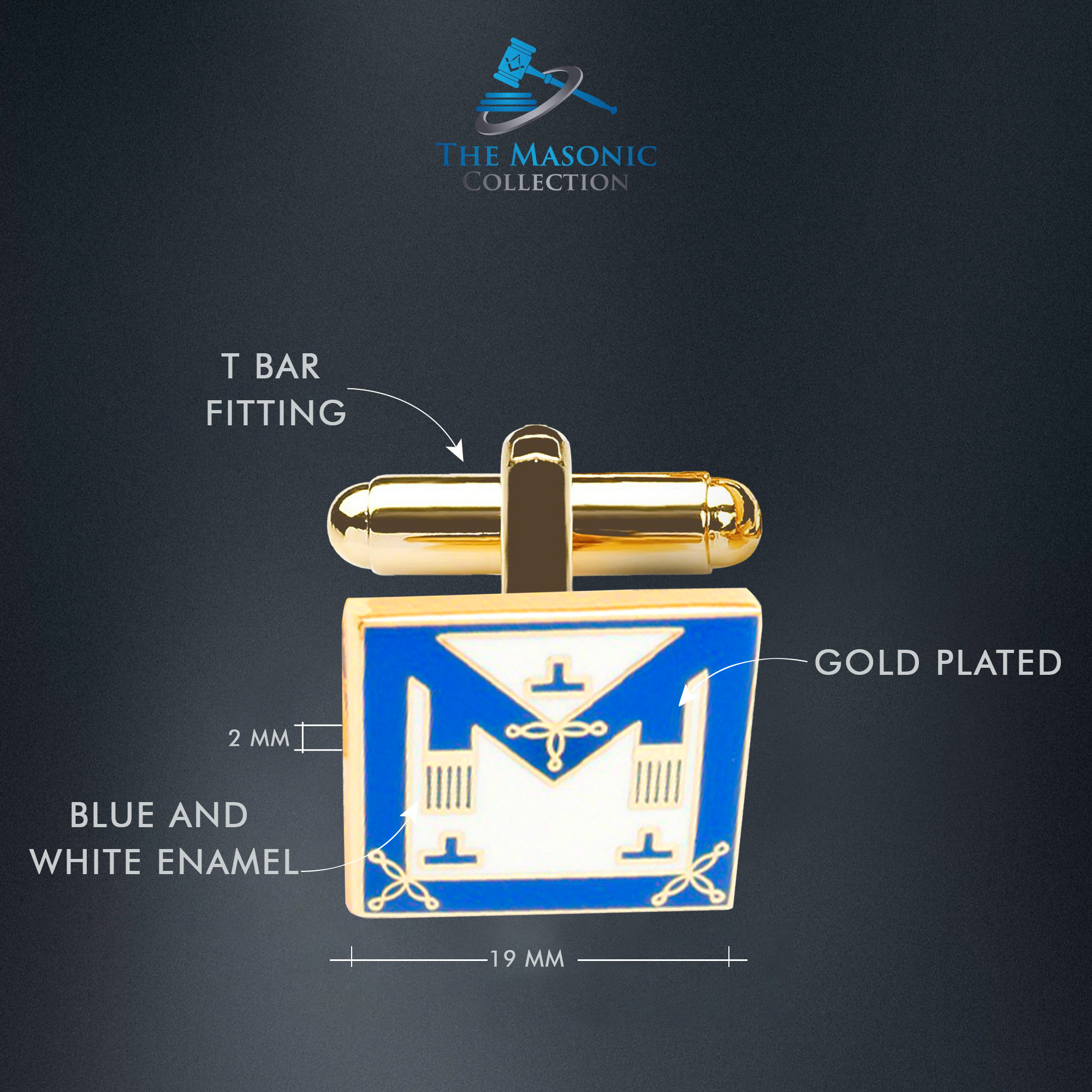 Craft Provincial Apron Cufflinks