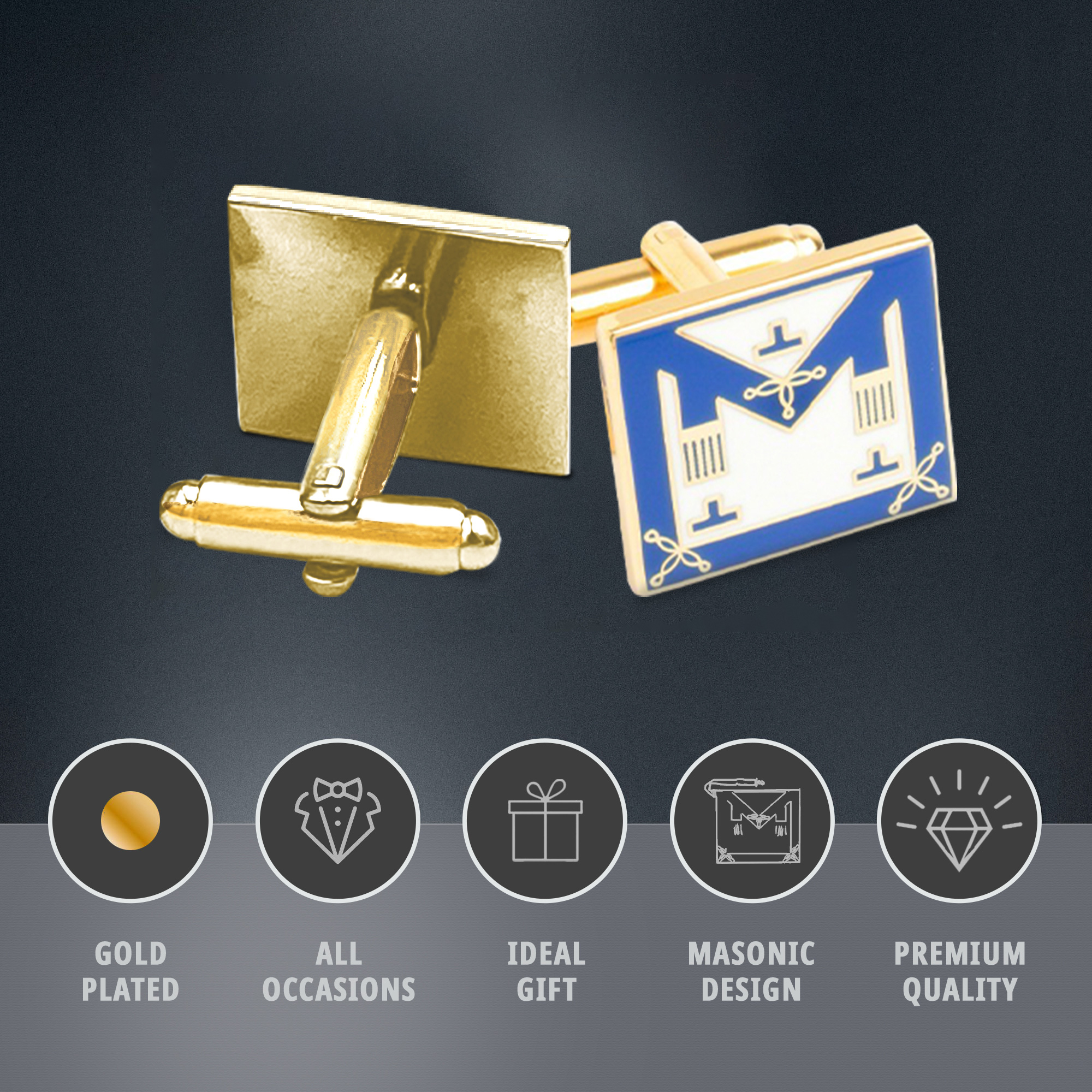 Craft Provincial Apron Cufflinks