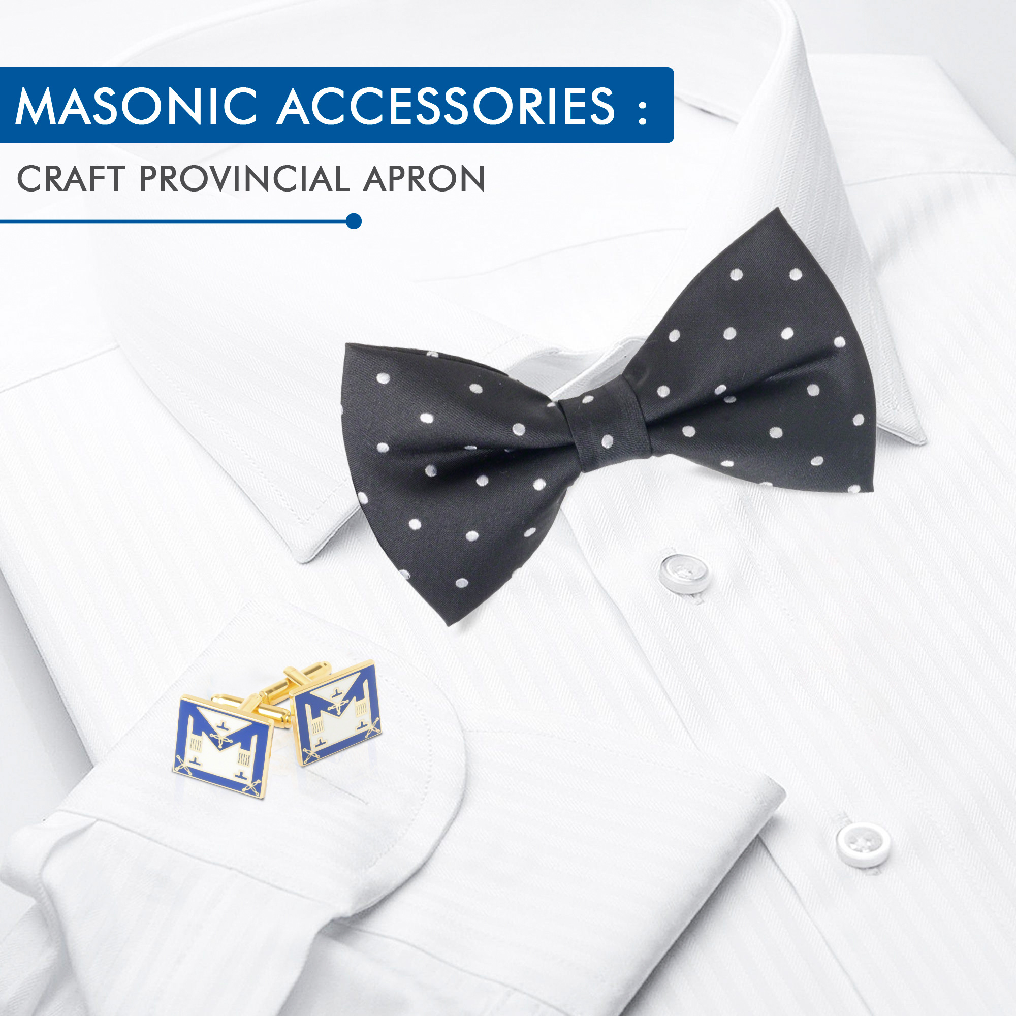Craft Provincial Apron Cufflinks