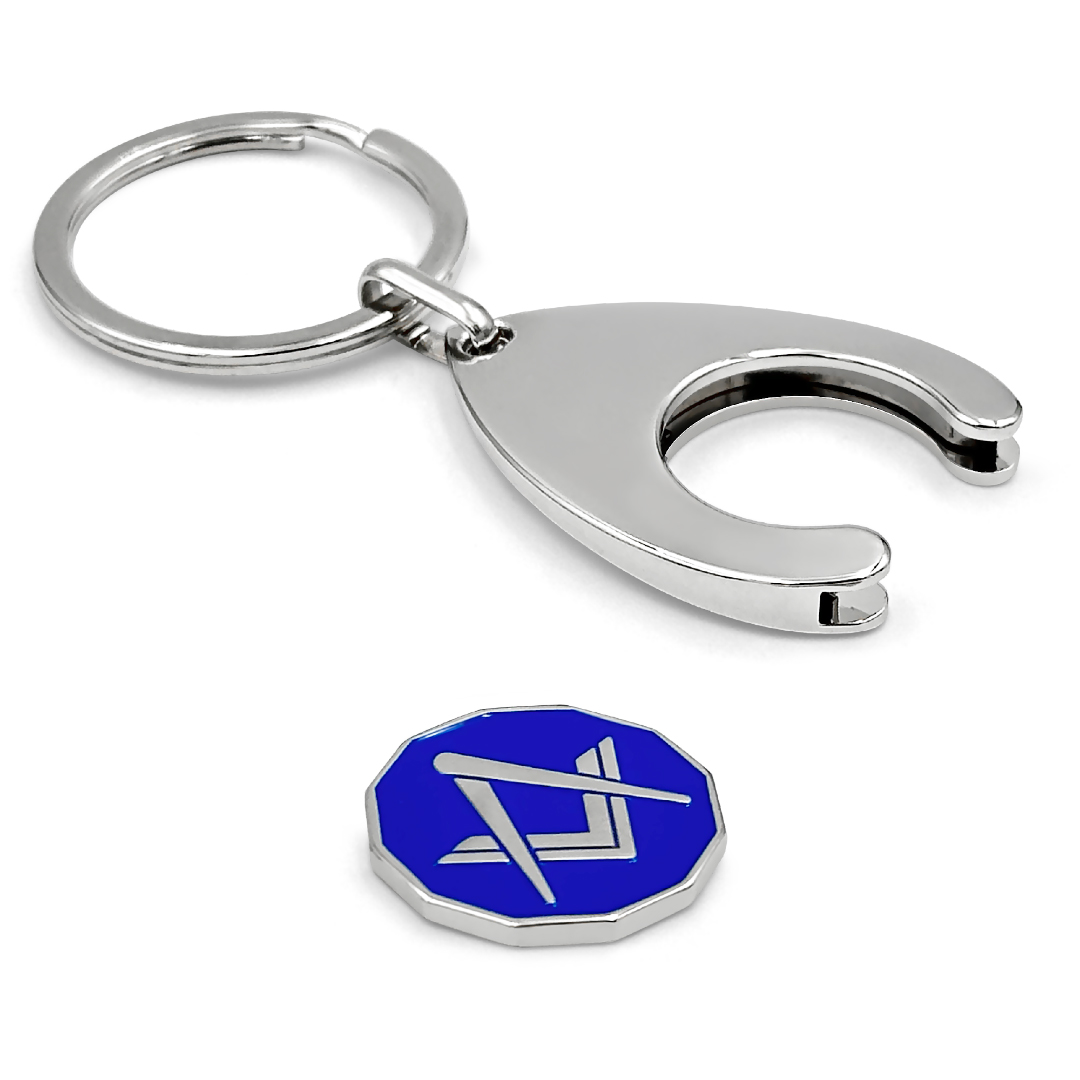 Masonic Trolley Keychain & Coin