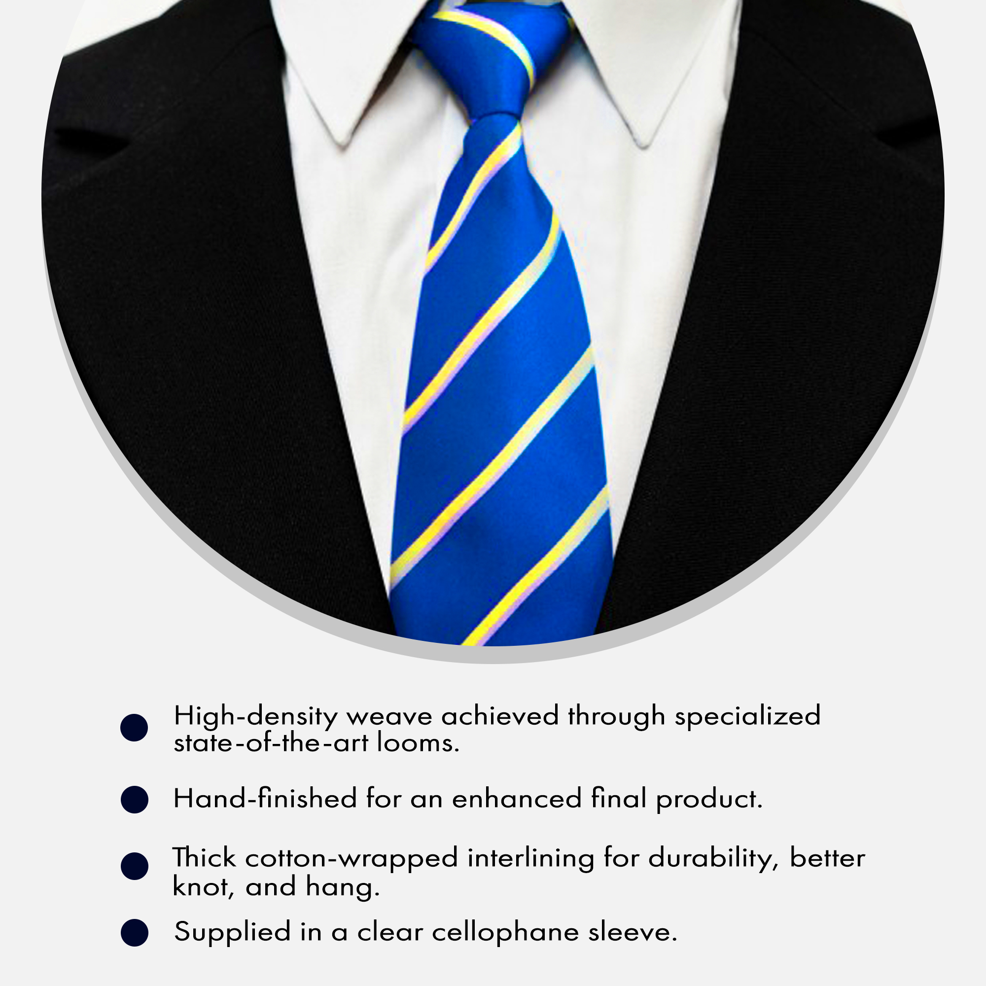 OSM Order of Secret Monitor 100% Silk Woven Tie