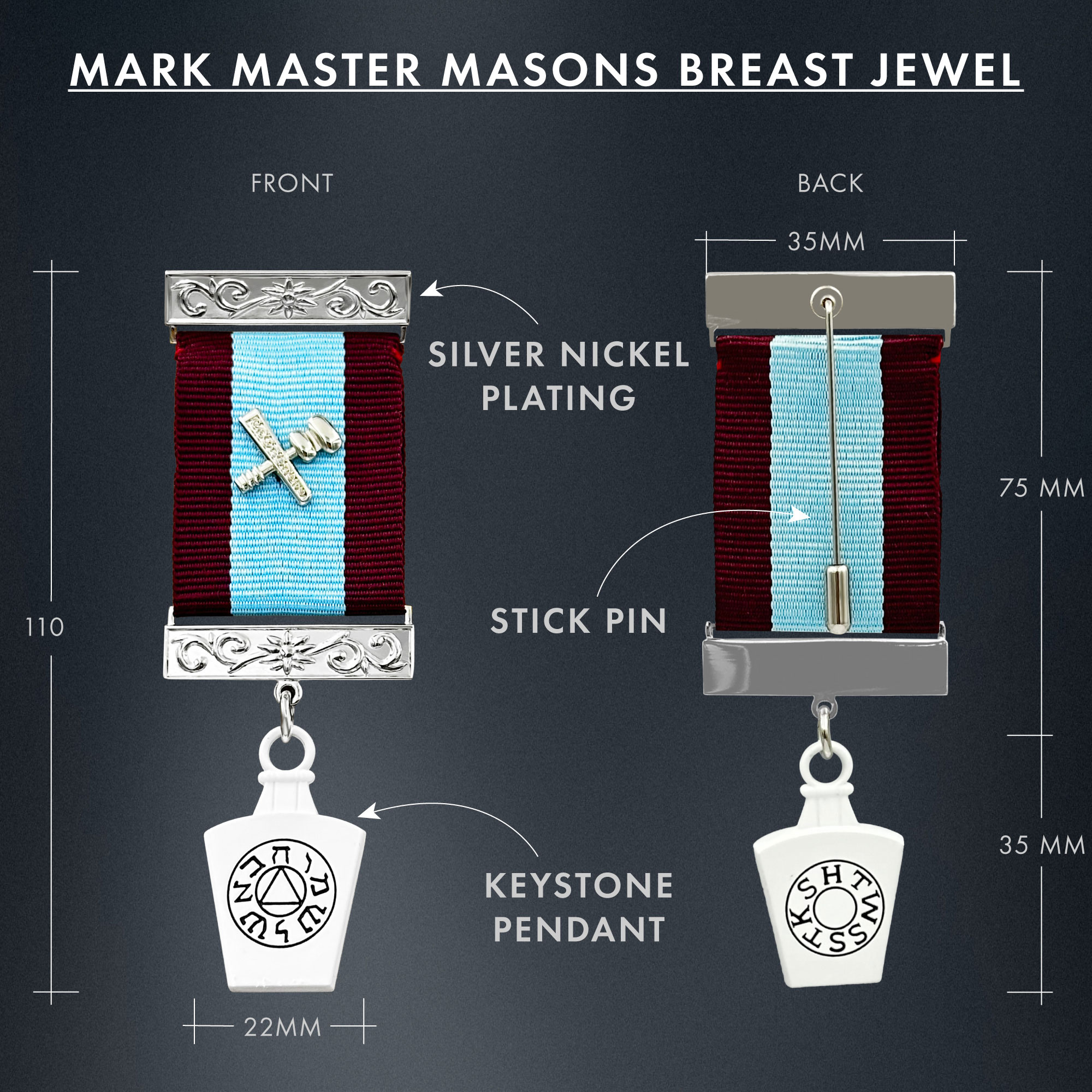 Mark Master Masons Breast Jewel