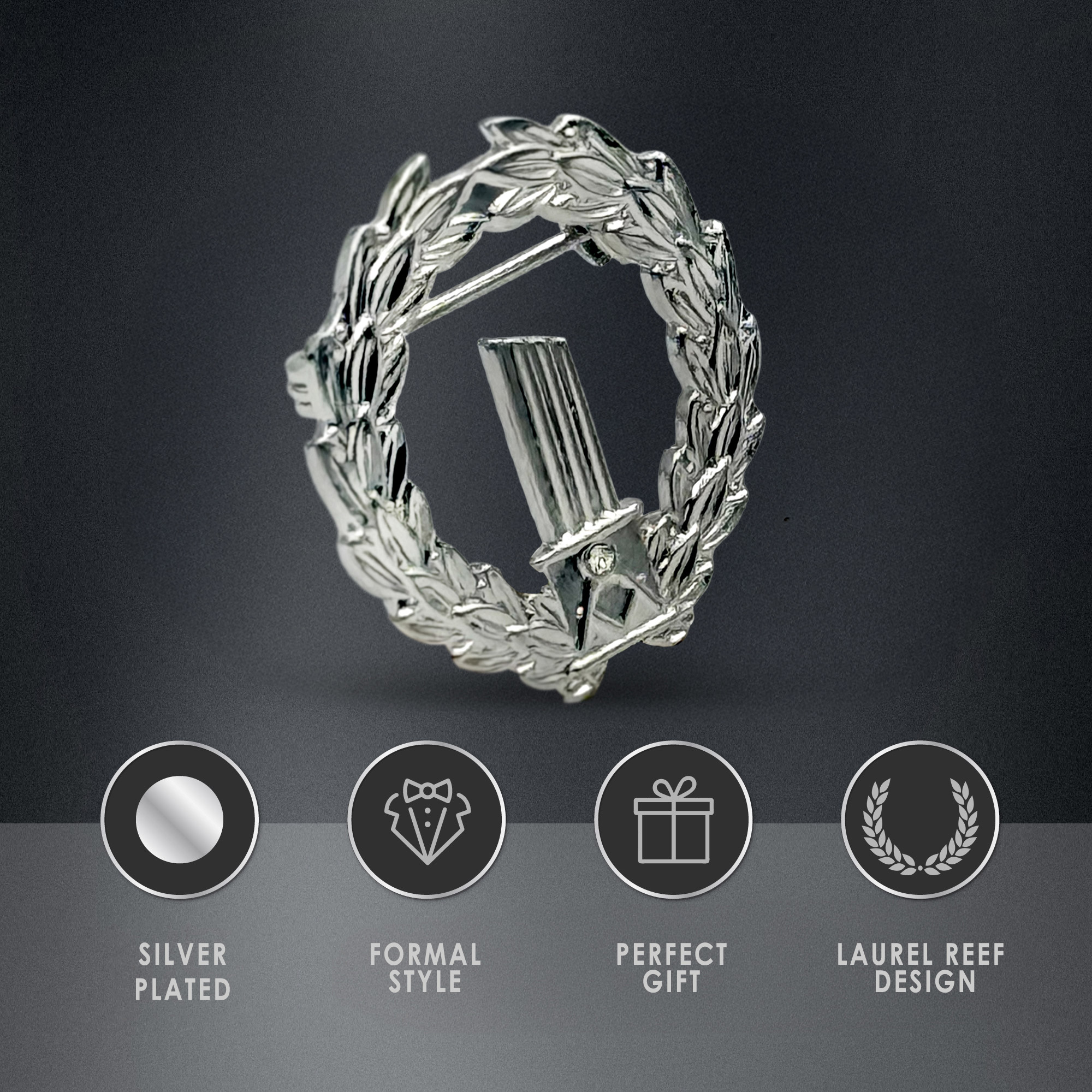 Masonic Broken Column Badge